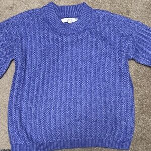 LOFT women’s purple Sweater